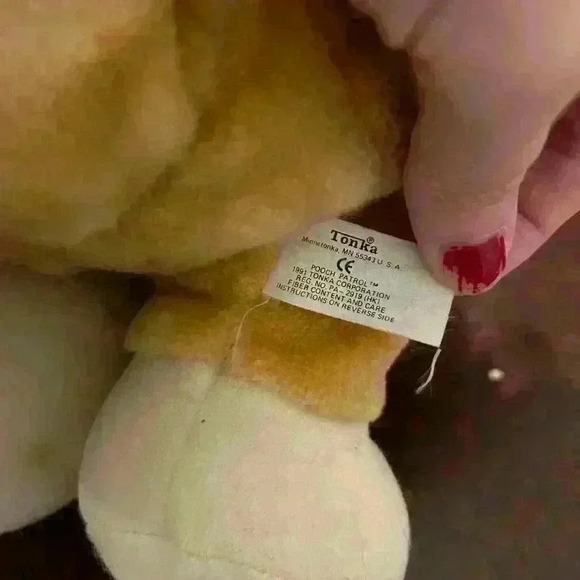 VTG 1991 Tonka Pooch Patrol Transforming Plush Super Hero Dog with cape 12” - Picture 5 of 7